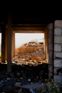 Views in April 2019 around the city center of Shingal 14