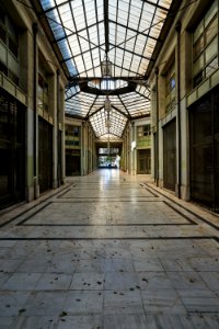 View of Stoa Arsakeiou on August 17, 2020
