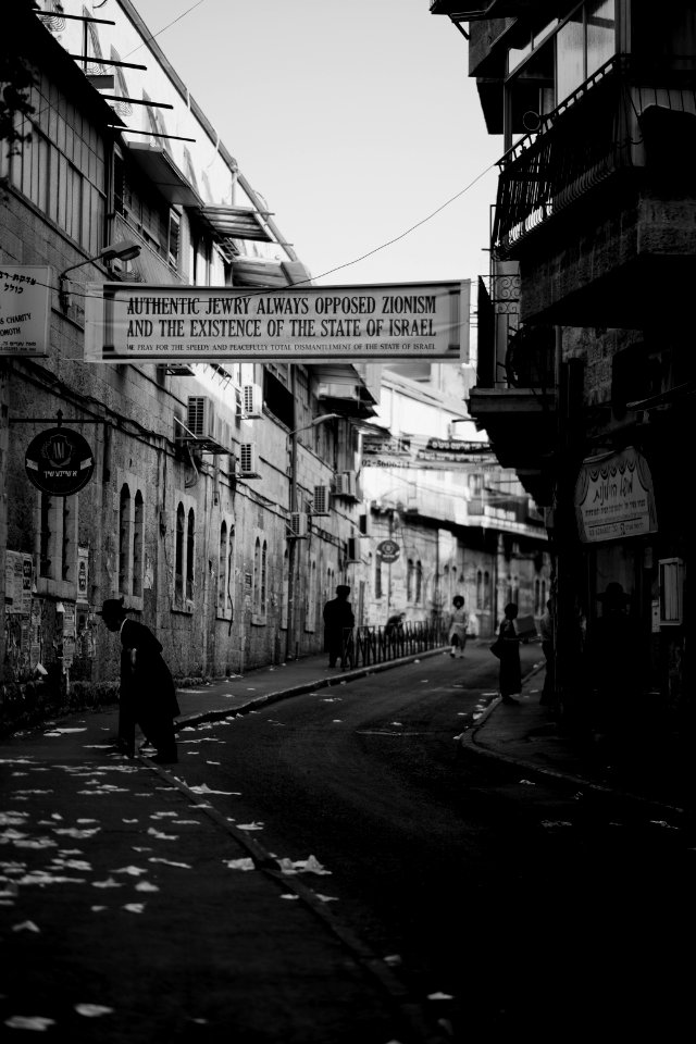 Views in and around Mea Shearim neighborhood in Jerusalem in October 2019 during Sukkot 20