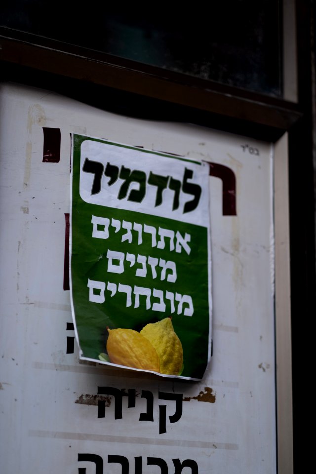 Views in and around Mea Shearim neighborhood in Jerusalem in October 2019 during Sukkot 19