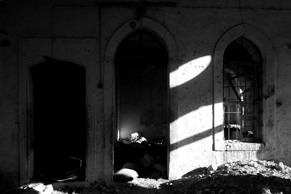 Views in 28th June 2019 around a villa in Sinjar, used by the Islamic State and then the PMF as a base 12