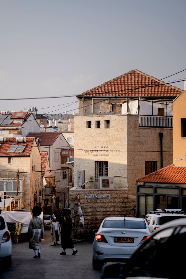 Views in and around Mea Shearim neighborhood in Jerusalem in October 2019 during Sukkot 22