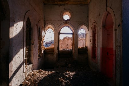 Views in 28th June 2019 around a villa in Sinjar, used by the Islamic State and then the PMF as a base 07