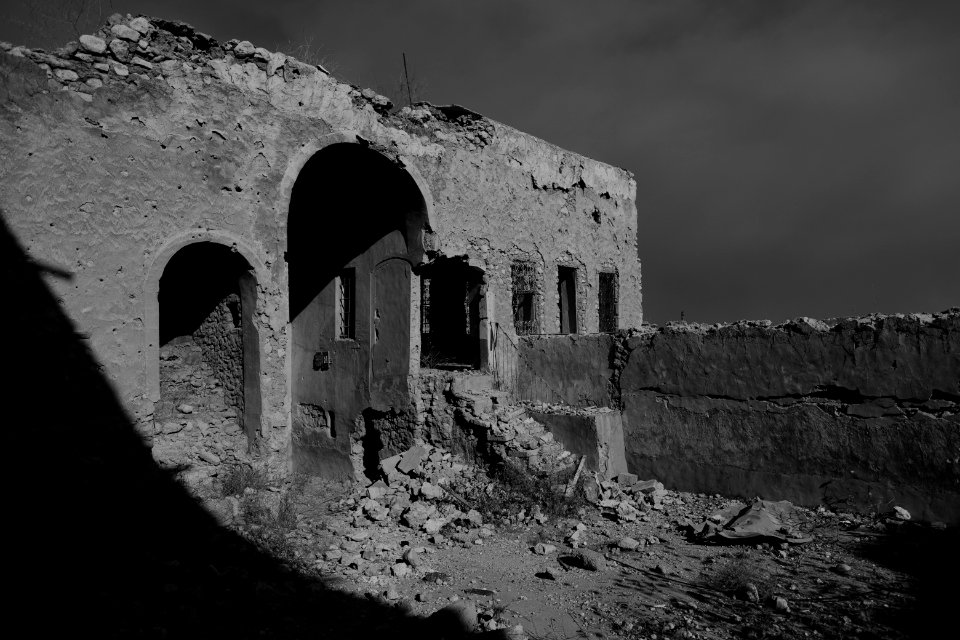 Views in and around (including across the street) on 28th June 2019 at the Catholic cathedral in Sinjar 09