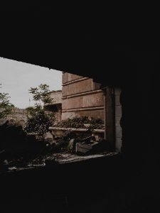 Views in April of 2019 of the castles of Saddam Hussein and his wife in the command center of Mosul 16