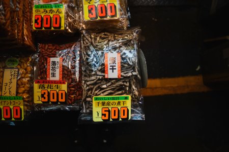 Views at night in April of 2019 around the Ueno neighborhood in Tokyo 29