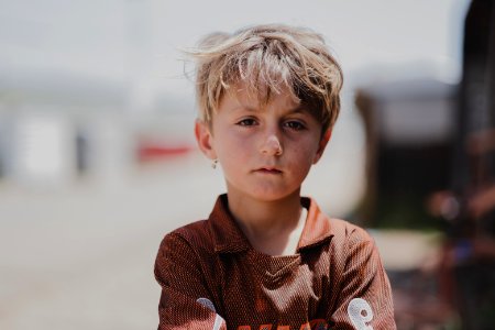 Views at a shop in Sardashte Camp for Ezidi IDPs, atop Shingal Mountain 09