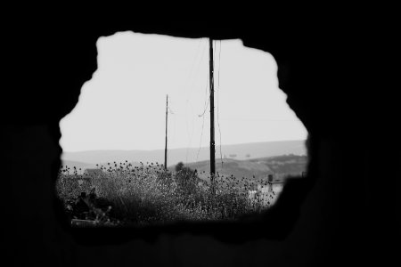 Views in April 2019 around the city center of Shingal 33