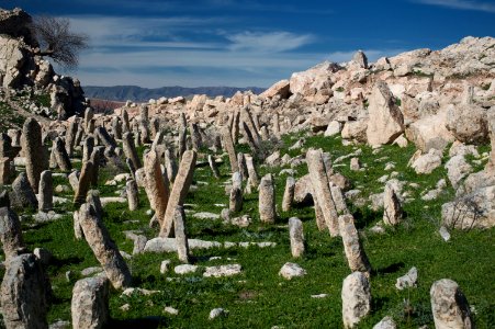 Views around Dween Castle, the cemetery and Ottoman-era fort at Dween village 12