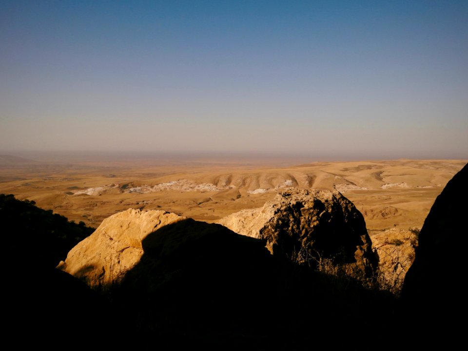 Views and walking around the Monastery of Saint Matthew, Der Mar Matti, near Bashiqa and Bardarash 03