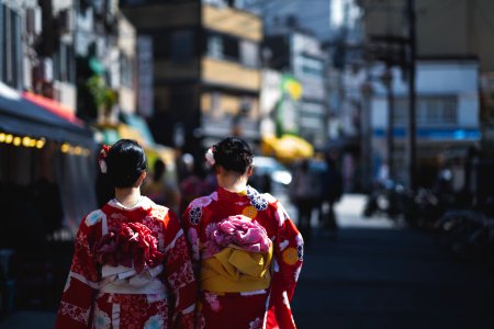Views around Asakusa neighborhood in April of 2019 in Tokyo 14