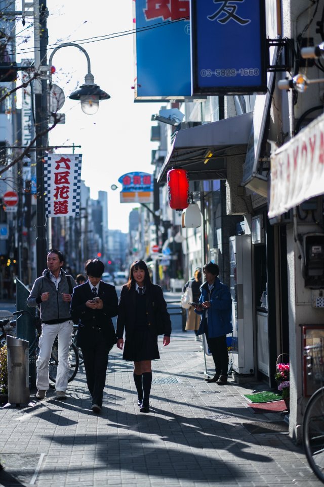 Views around Asakusa neighborhood in April of 2019 in Tokyo 19