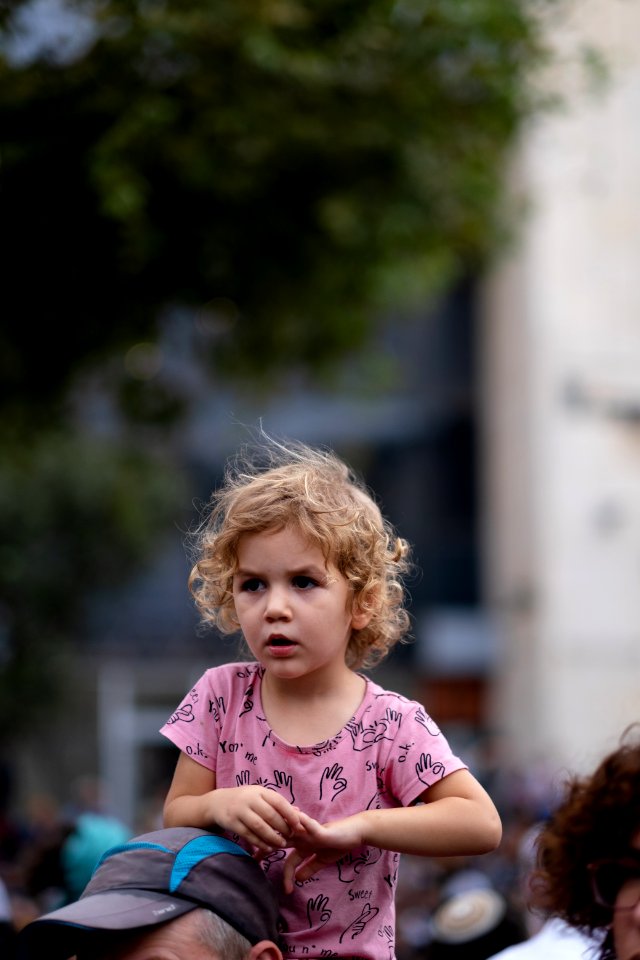Views along Jaffa street in October of 2019 during the Sukkot holiday 16