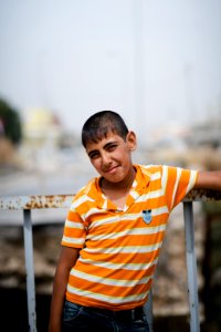 Views along the riverside of the Tigris in Mosul in summer of 2019, after war with the Islamic State 21