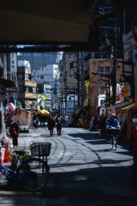 Views around Asakusa neighborhood in April of 2019 in Tokyo 12