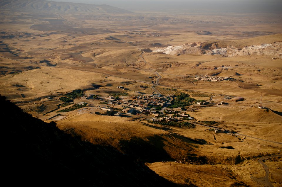 Views and walking around the Monastery of Saint Matthew, Der Mar Matti, near Bashiqa and Bardarash 06