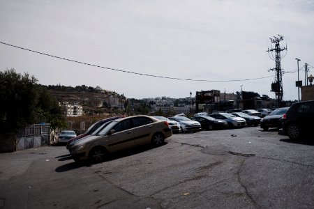 Views around an Arab neighborhood outside of the Old City of Jerusalem in 2019, October 01