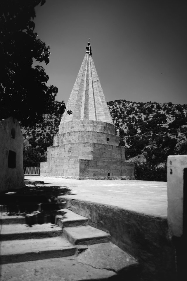 Views around Lalish, including pilgrims and worshippers, in summer of 2019 03