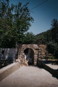 Views around Lalish, including pilgrims and worshippers, in summer of 2019 06
