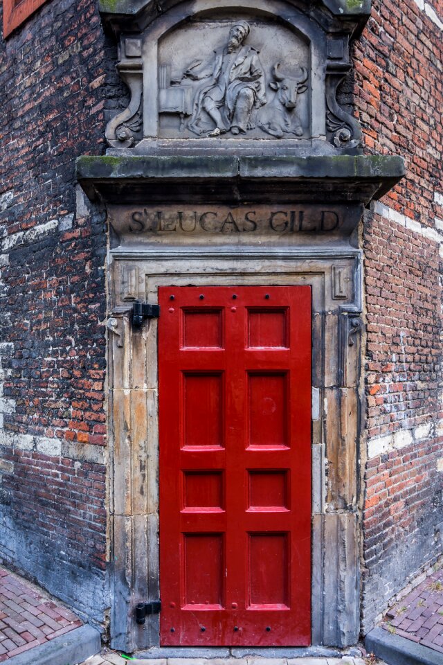 Entrance facade old