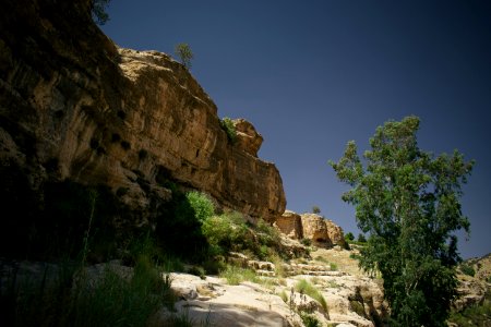Views around Khenis archaeological site related to Assyrian king Sennacherib's aqueduct system 11