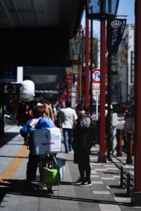 Views around Asakusa neighborhood in April of 2019 in Tokyo 05
