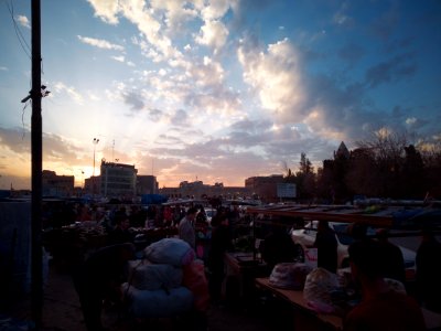 Views around Erbil's city center and main bazaar in January 2018 02