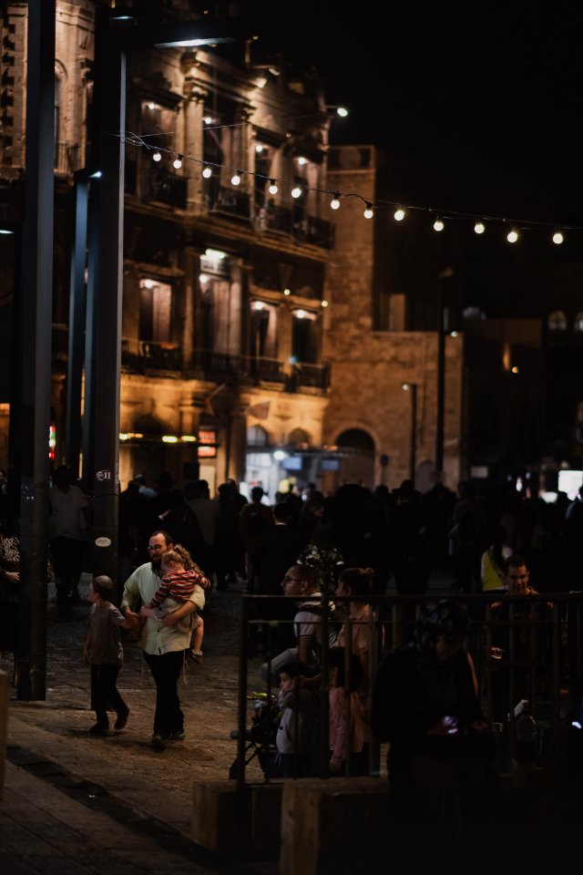 Views around a food festival near Jaffa Gate in October of 2019 during the Sukkot holiday 05