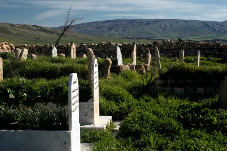 Views around Dween Castle, the cemetery and Ottoman-era fort at Dween village 19