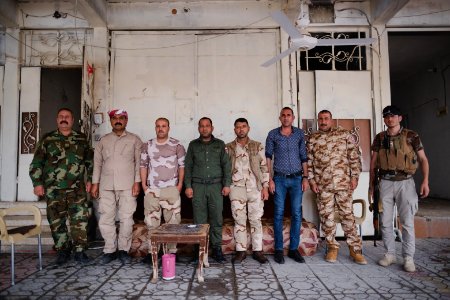 Views around the office of the Ezidi Democratic Party in April of 2019 in Shingal 02