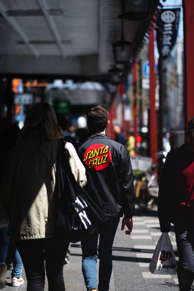 Views around Asakusa neighborhood in April of 2019 in Tokyo 01