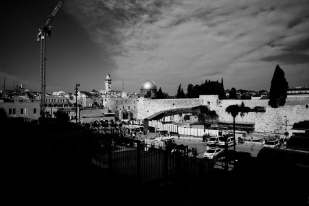 Views around the Old City of Jerusalem in 2019, October 29