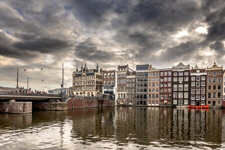 Architecture panoramic amsterdam photo