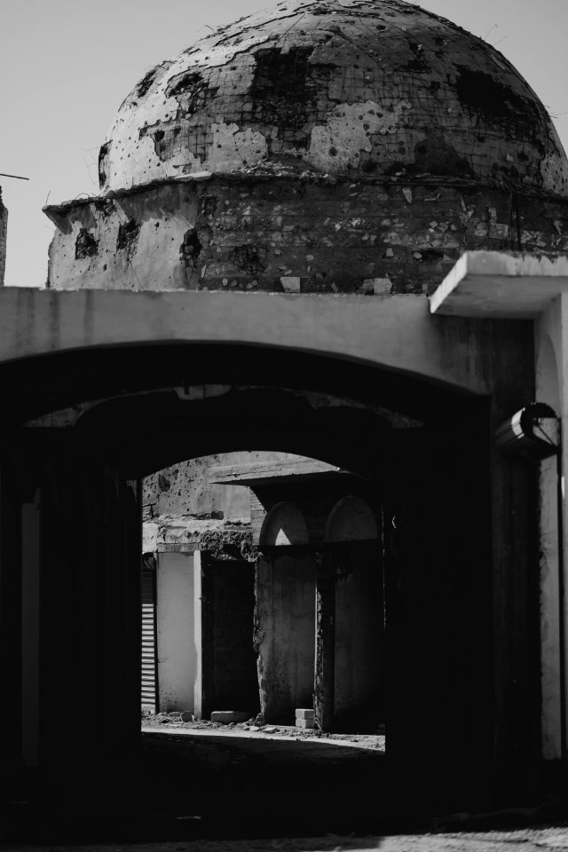 Views around the old city of Mosul in 2019 during the summer, following war with the Islamic State 03