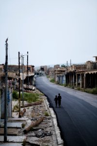 Views around the old downtown area in April of 2019 in the city center of Shingal 18