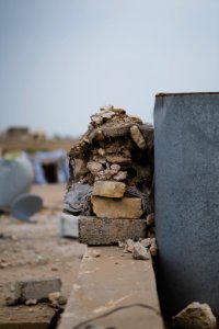 Views around the old downtown area in April of 2019 in the city center of Shingal 31
