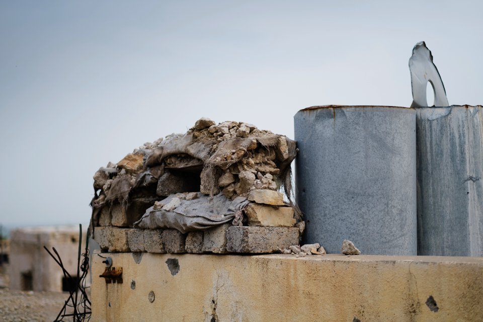 Views around the old downtown area in April of 2019 in the city center of Shingal 26
