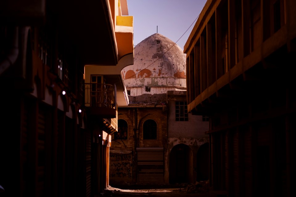 Views around the old city of Mosul in 2019 during the summer, following war with the Islamic State 13