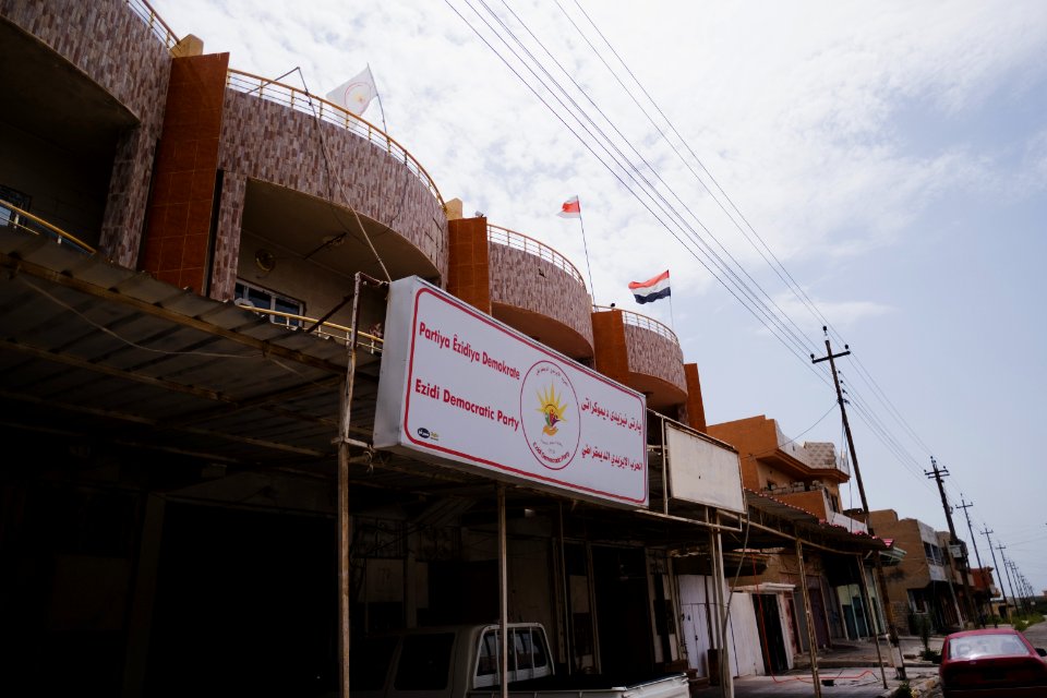 Views around the office of the Ezidi Democratic Party in April of 2019 in Shingal 01