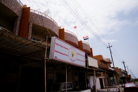 Views around the office of the Ezidi Democratic Party in April of 2019 in Shingal 01