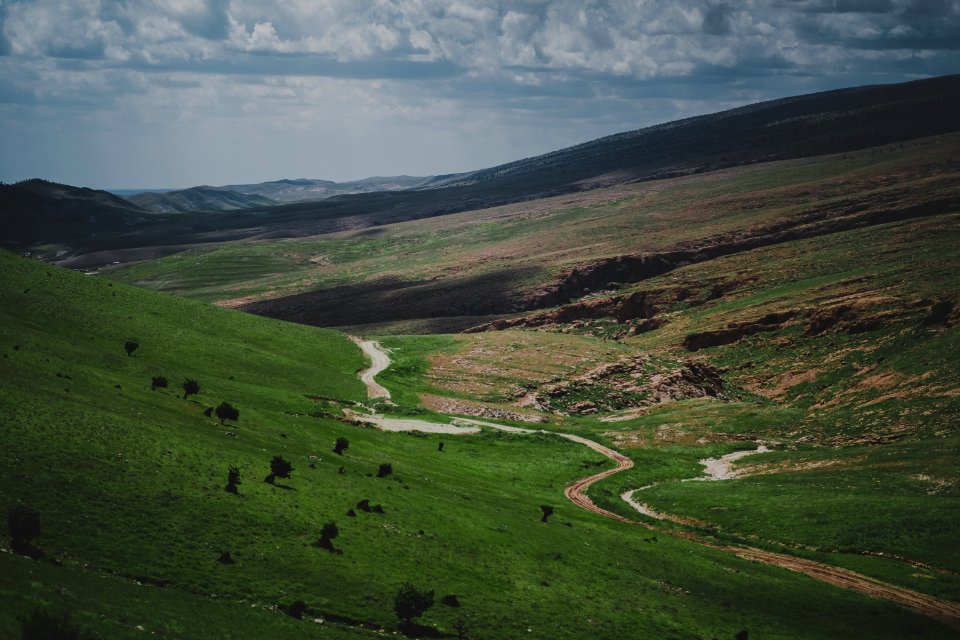 Views around the Yezidi shrine of Mame Reshan after its destruction by the Islamic State, in the Shingal mountains overlooking Shingal 44