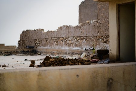 Views around the old downtown area in April of 2019 in the city center of Shingal 27
