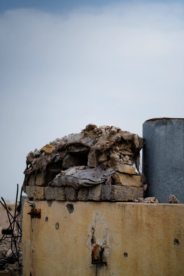 Views around the old downtown area in April of 2019 in the city center of Shingal 28