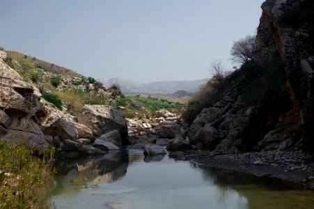 Views around the river, mountains, cemetery, and Ottoman-era fort at Dween 34