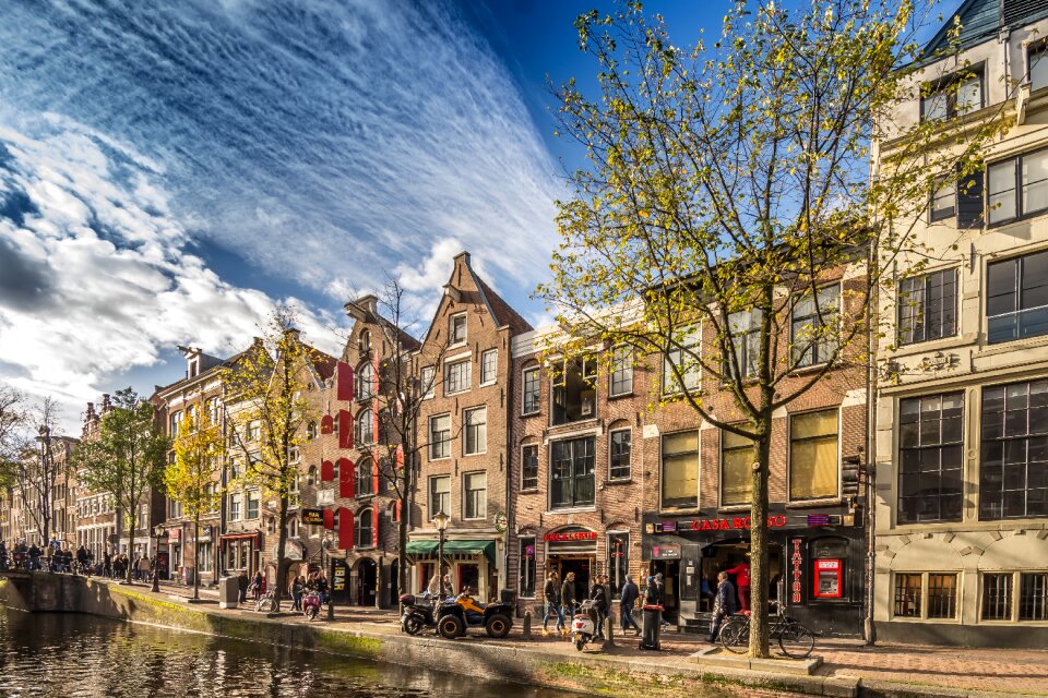 Travel street amsterdam