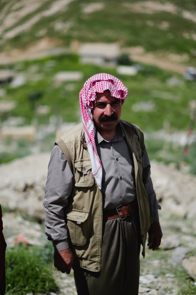 Views around the Yezidi shrine of Mame Reshan after its destruction by the Islamic State, in the Shingal mountains overlooking Shingal 40