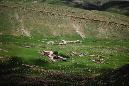 Views around the Yezidi shrine of Mame Reshan after its destruction by the Islamic State, in the Shingal mountains overlooking Shingal 11