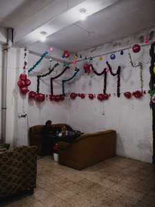 Views in April of 2019 at a cafe in Shingal town 35