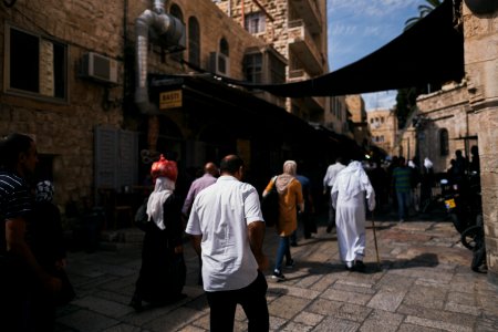 Views around the Old City of Jerusalem in 2019, October 16