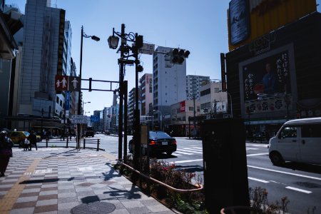 Views in April of 2019 around Asakusa in Tokyo, Japan 13